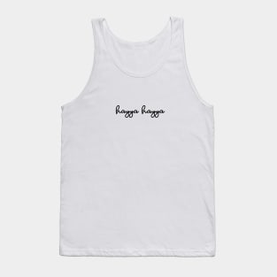 hayya hayya - black Tank Top